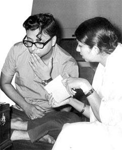 R D Burman and Lata Mangeshkar