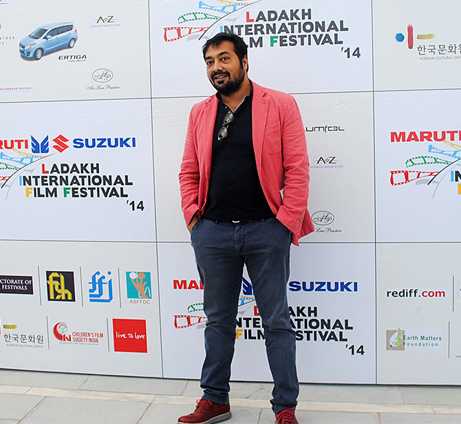 Anurag Kashyap at the screening of Ugly at the Ladakh International Film Festival