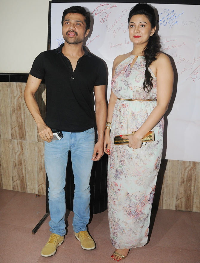 Himesh Reshammiya and Sonia Kapoor