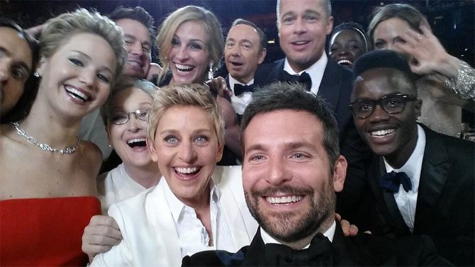 Ellen Degeneres's selfie
