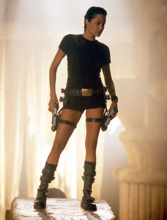 Angelina Jolie in Lara Croft: Tomb Raider