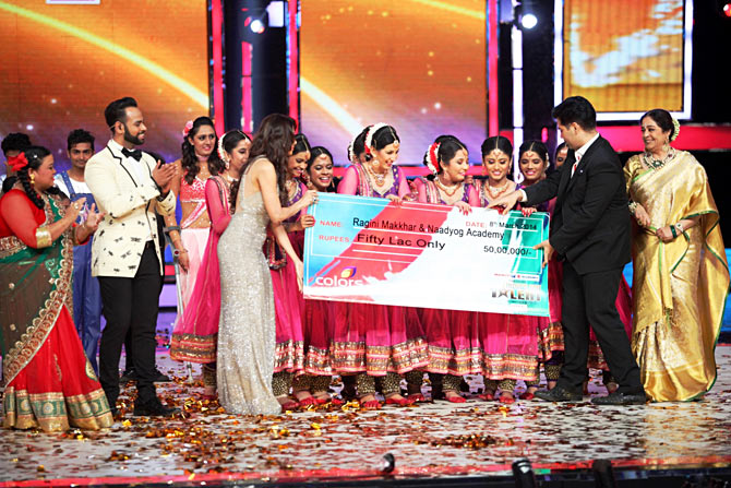 Ragini Makkhar and her troupe Naadyog win India's Got Talent