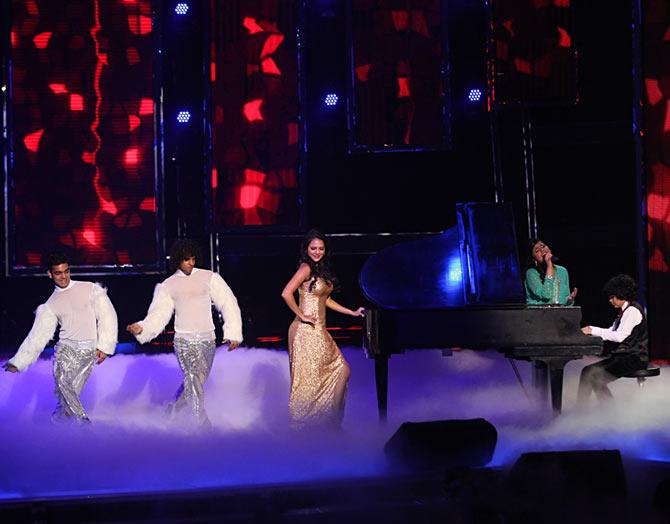 A scene from the finale of India's Got Talent