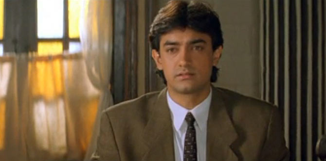 Aamir Khan in Akele Hum Akele Tum