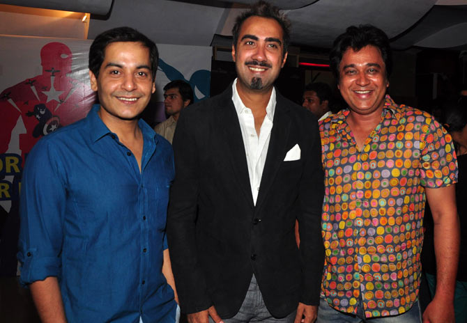 Gaurav Gera, Ranvir Shorey and Manu Rishi