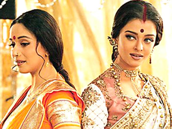 Madhuri Dixit and Aishwarya Rai Bachchan in Devdas