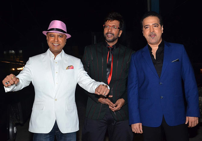 Boogie Woogie judges Naved Jaffery, Jaaved Jafferi and Ravi Behl