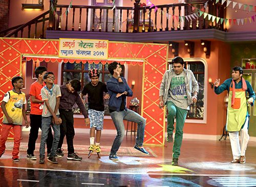 A scene from Comedy Nights with Kapil