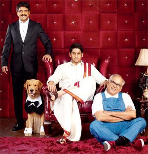 Nagarjuna, Nag Chaitanya and ANR in Manam