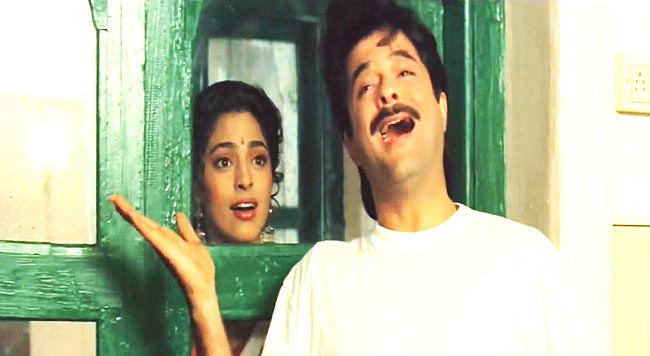 Anil Kapoor and Juhi Chawla, Andaz