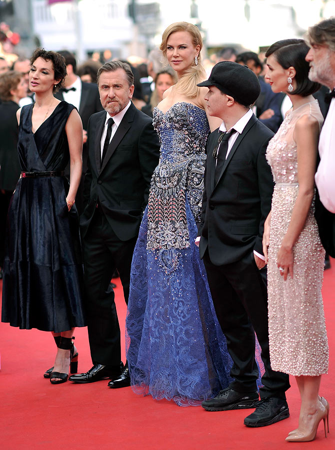 Jeanne Balibar, Tim Roth, Nicole Kidman, director Olivier Dahan and Paz Vega