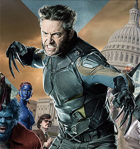 Hugh Jackman in X-Men: Days Of Future Past