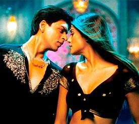 Shah Rukh Khan and Sushmita Sen in Main Hoon Naa