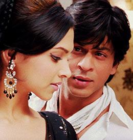 Deepika Padukone and Shah Rukh Khan in Om Shanti Om