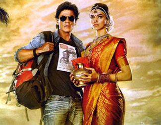 Shah Rukh Khan, Deepika Padukone in Chennai Express