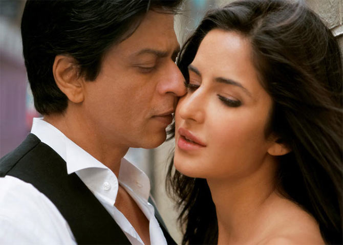 Shah Rukh Khan and Katrina Kaif in Jab Tak Hai Jaan