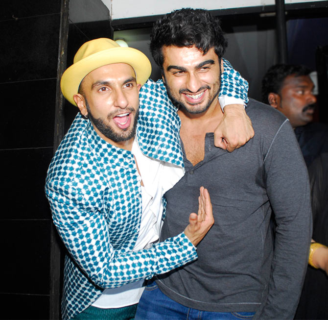 Ranveer Singh and Arjun Kapoor