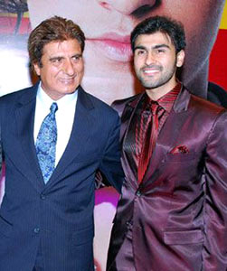 Raj Babbar and Arya Babbar