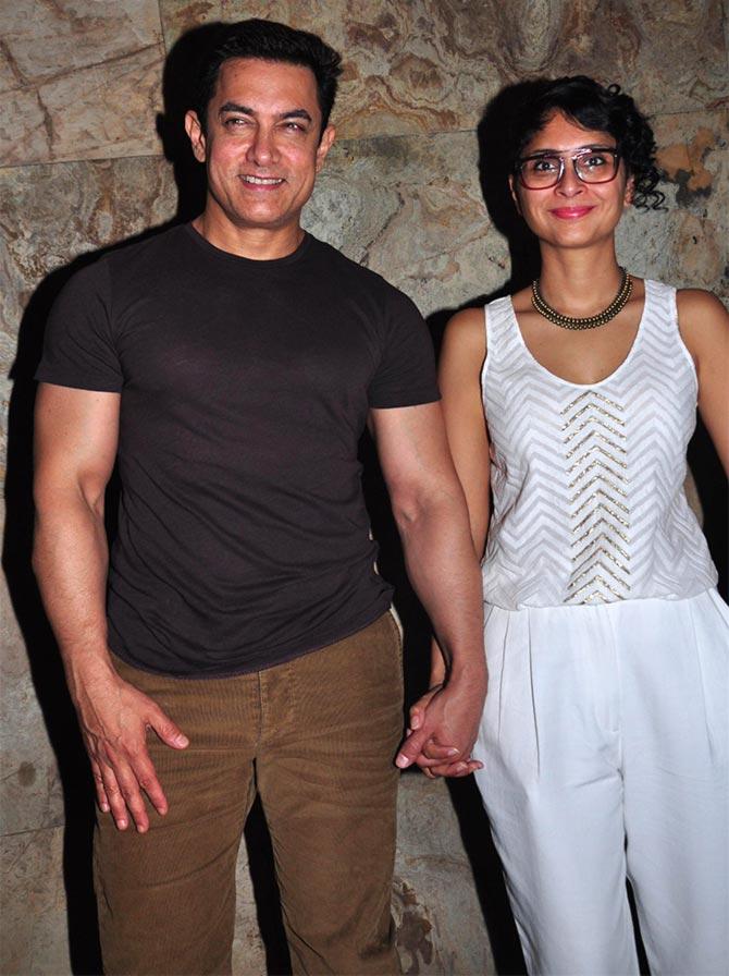 Aamir Khan and Kiran Rao