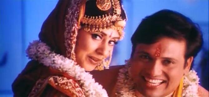 Urmila Matondkar and Govinda in Hum Tum Pe Marte Hain