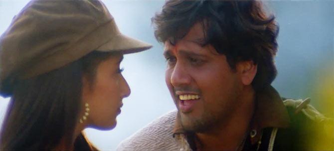 Manisha Koirala and Govinda in Maharaja