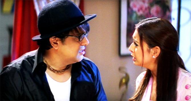 Govinda and Preeti Jhangiani in Ssukh