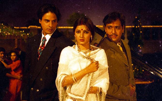 Rahul Roy, Mamta Kulkarni and Govinda in Naseeb