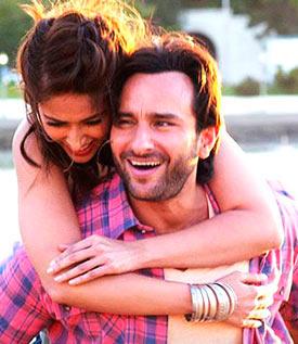 Ileana D'cruz and Saif Ali Khan in Happy Ending