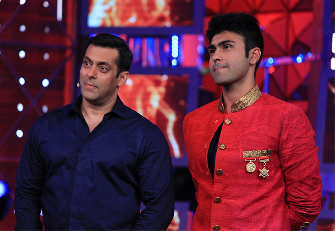 Salman Khan and Aarya Babbar