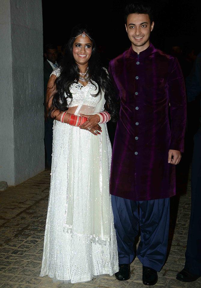 PIX Bollywood attends Arpita Khan s wedding Rediff