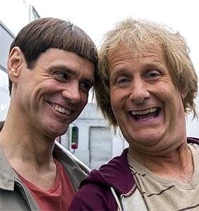 Jim Carrey and Jeff Daniels in Dumb and Dumber To