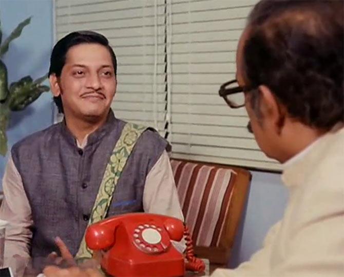 Amol Palekar and Utpal Dutt in Golmaal