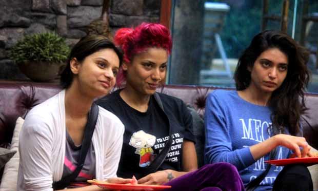 Dimpy, Diandra Soares and Karishma Tanna