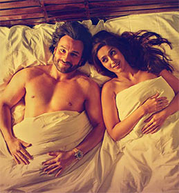 Saif Ali Khan and Ileana D'Cruz in Happy Ending