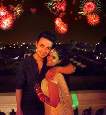 Arpita Khan and Ayush Sharma