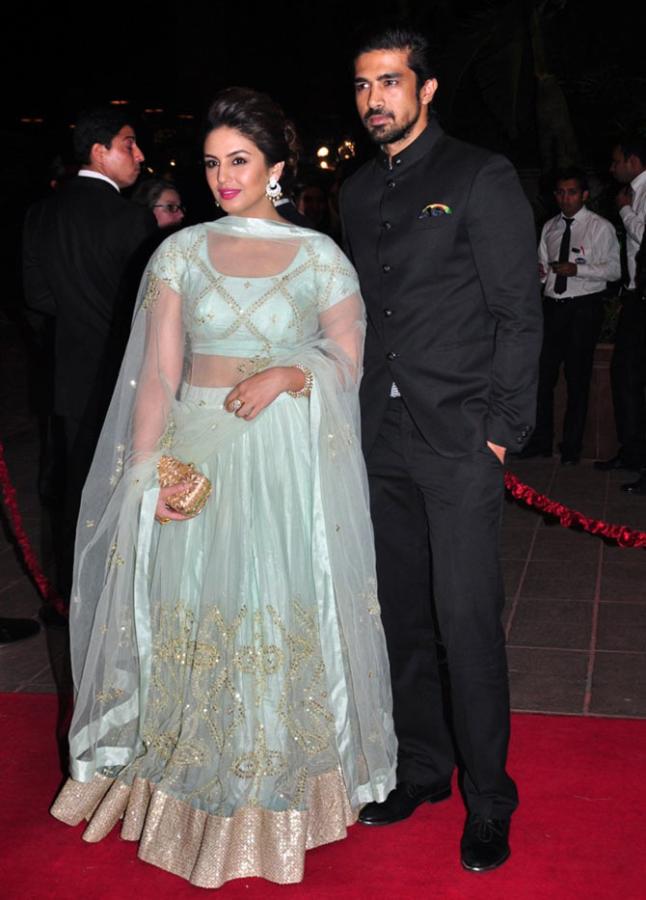 Huma Qureshi with brother Saqib Saleem