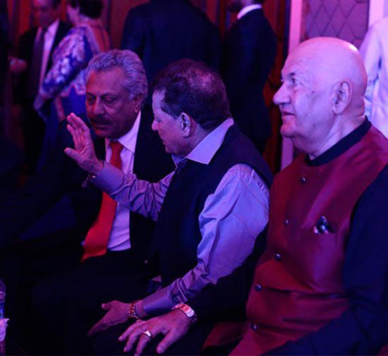 Zaheer Abbas, Salim Khan and Prem Chopra