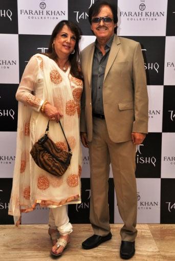 Zarine and Sanjay Khan