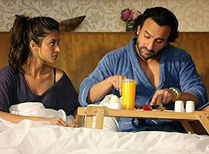 Ileana D'cruz, Saif Ali Khan in Happy Ending