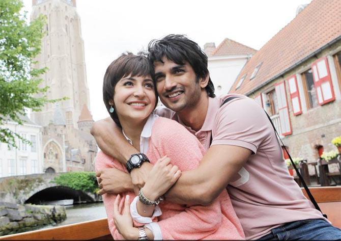 Anushka Sharma, Sushant Singh Rajput in PK