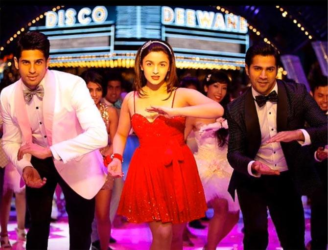 Sidharth Malhotra, Alia Bhatt and Varun Dhawan