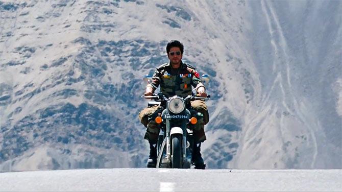 Shah Rukh Khan in Jab Tak Hai Jaan