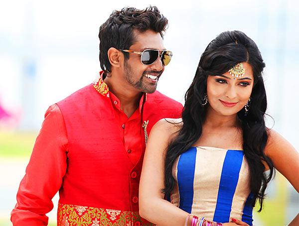 Dhruva Sarja and Radhika Pandit in Bahaddur