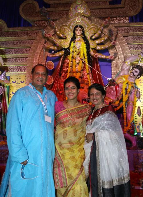 Debu Mukhejee, Kajol and Tanuja