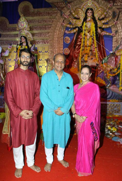 Siddharth Basu with his family