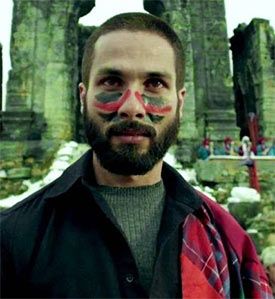 Shahid Kapoor in and as Haider