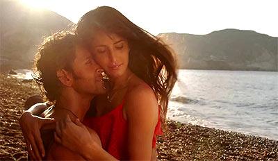 Hrithik Roshan and Katrina Kaif in Bang Bang