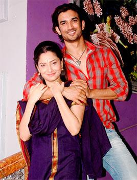 Ankita Lokhande with Sushant Singh Rajput