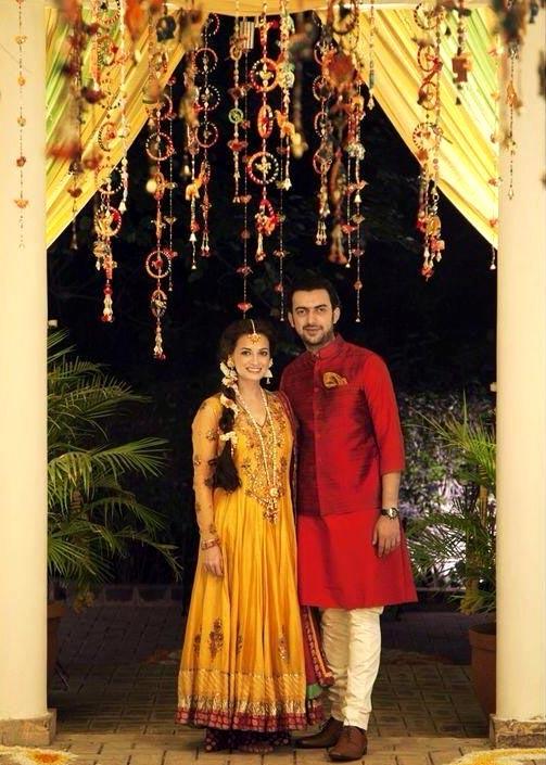 Dia Mirza and Sahil Sangha