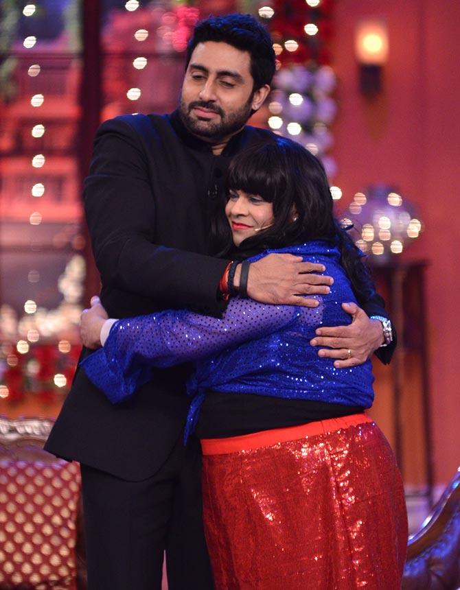 Abhishek Bachchan and Kiku Sharda